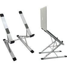 Odea Ayarlanabilir Yükseklikte Taşınabilir Alüminyum Laptop Standı, 30CM