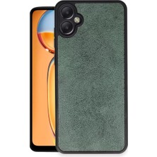 Aslanoğlu Store Newface Samsung Galaxy A05 Kılıf Aras Deri Kapak - Koyu Yeşil
