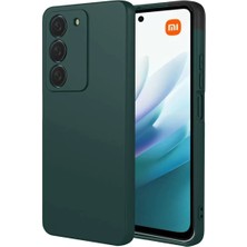 Aslanoğlu Store Newface Xiaomi Redmi 15 4g First Silikon - Koyu Yeşil