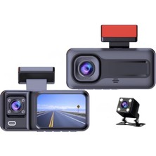 Odea 1080P Full Hd Araç Içi Kamera Seti, Gece Görüş ve Geniş Açı
