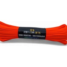Odea Turuncu Paracord Ip, 4 mm Kalınlığında ve 30 Metre Uzunluğunda