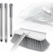 Odea 3 Parçalı Oto Yıkama Fırçası Seti - Yumuşak Kıllı ve Etkili Temizlik Aparatı