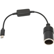 Odea Type C Çakmak Adaptörü, 5V-12V Araba Cihazları Için Güç Kaynağı