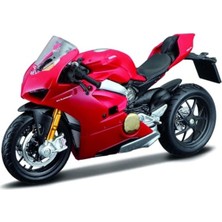 Odea 1:18 Ölçekli Siyah Ducati Panigale V4 Modeli, 17 x 7 x 10,8 Cm, 90 Gram