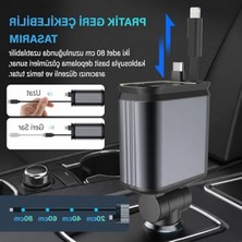 Odea 66W Hızlı Şarj Aleti, 3.4A Araç Içi Çakmaklık, Kablolu