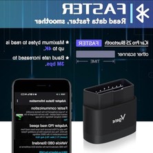 Odea Icar Pro 2s Bluetooth 5.2 Obd2 Araç Tarama Aracı, Iphone, Android ve Windows Için
