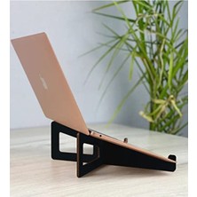 Odea Taşınabilir Ahşap Laptop Standı - Ergonomik Tasarım