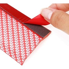 Odea 2,5 Metre Kırmızı Kauçuk Oto Ön Tampon Koruyucu Şerit Bant