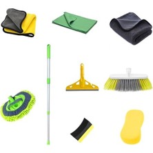 Odea 9 Parça Oto Yıkama ve Temizlik Seti, Araç Bakım ve Kurulama Için Mega Paket