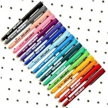 Odea Fineliner Kalem Seti, 200 Adet, 0.4 mm Ince Uç ve 10 Renk