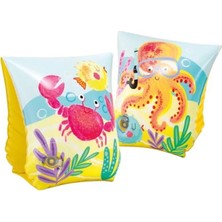 Odea Balık Baskılı Kolluk, 23X15 cm Boyutlarında Su Oyunları Için Güvenli