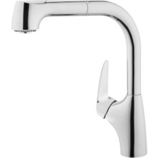 Odea Artema Armix V3 A42151 Pull-Out Eviye Bataryası, El Duşlu, Krom