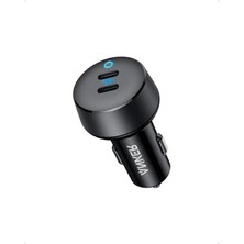 Odea 40W Çift Portlu Usb-C Araç Şarj Cihazı, Hızlı Güç Dağıtımı