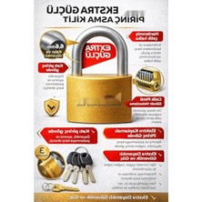 Odea 38 mm Yüksek Güvenlikli Asma Kilit - Dayanıklı Metal Gövde ile Güçlü Koruma