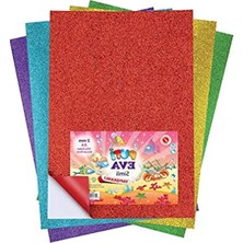 Odea Simli Yapışkanlı Eva, 20X30 Cm, 2 mm Kalınlık, 10 Renk