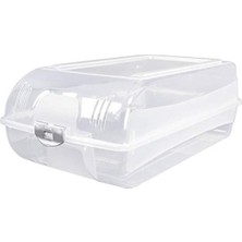 Odea Şeffaf Ayakkabı Koruma Kutusu - 37.5 x 21 x 13.5 cm