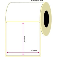 Odea 100X100 Termal Etiket, 500 Adet