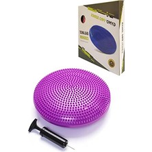 Odea Denge Yastığı, 33 cm Çapında ve Mor Renk Seçeneği ile