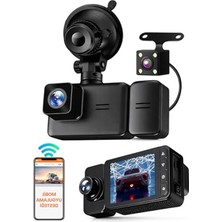 Odea Fullhd Araç Kamerası, 3 Kameralı, Hareket Sensörü ile