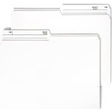Odea 100 Adet Letter Boyutunda Klasör, 1/2-Cut Tasarım