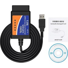 Odea Arıza Tespit Cihazı, ELM327 USB V1.5, Obd2 Uyumludur