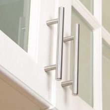 Odea Paslanmaz Metal Dolap Kulp, 96 mm Boyutunda Mobilya Çekmece Kulbu