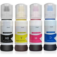Odea Epson UYUMLU103 L3151 L3110 L3111 L3150 L3151 Muhadil Mürekkep 70ML *4 (4 Lü Set)