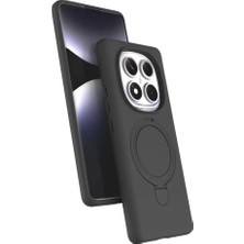 Aslanoğlu Store Newface Xiaomi Redmi Note 14 Pro 5g Regal Magsafe Standlı Kapak - Titan Gri