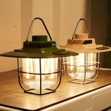 Odea Vintage LED Kamp Lambası - Suya Dayanıklı 5000 Mah Pil