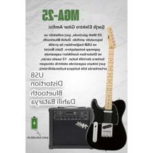 Odea Tele Kasa Maple Klavye ile 25W Amfili Elektro Gitar