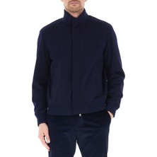 Paul & Shark Erkek Regular Fit Dik Yaka Uzun Kollu Lacivert Ceket 16312312-050