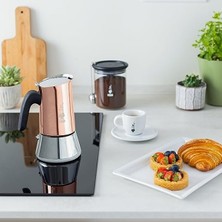 Odea 4 Fincan Kapasiteli Ocak Üstü Espresso Pişirici - Paslanmaz Çelik