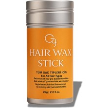 Yurish Ikt Hair Wax Stick 75G Yumuşatıcı Etkili Saç Bakım Çubuğu Doğal Malzeme ile Güçlü Tutuculuk