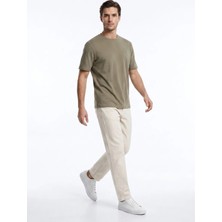 Ted Baker Haki Erkek Nakışlı T-Shirt TBMRTS2034