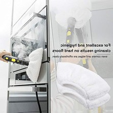 Odea Mikrofiber Bez Seti, Buharlı Temizleyici ile Uyumlu 3 Zemin Başlığı