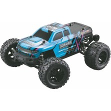 Odea Haıboxıng Rc 1/16 Ravage 45+ Km/h Sürat Uzaktan Kumandalı Rc Model Araba Rtr Elektrikli 4WD Brushless Fırçasız Offroad Truck (Mavi)