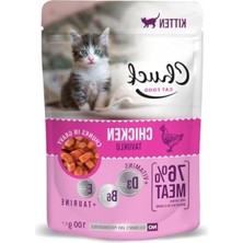 Odea Yavru Kediler Için Tavuklu Yaş Mama (100 gr x 24 Adet)