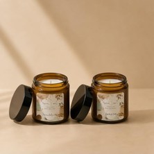 Odea Kokulu Soya Mum Seti, Amber Kavanozda Sandalağacı ve Okyanus Aromalı