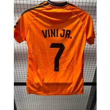 Ozsports Real Madrid Vinicius Jr. 7 Futbol Forması Turuncu