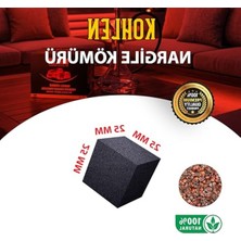 Odea Doğal Nargile Kömürü 1kg, Uzun Yanma Süresi ve Düşük Kül