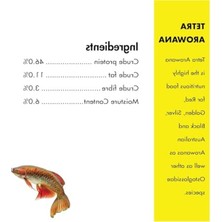 Odea 1 Litre Ağırlığında Arowana Balık Yemi, 340 gr