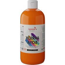 Odea Dayanıklı Turuncu Akrilik Boya (500 Gr)