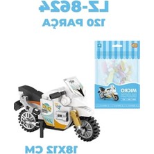 Odea Yarış Seti - 2'li Araba Motoru ve Farklı Model Dekoratif Yapım Seti