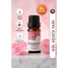 Botanica %100 Saf Gül Yağı Kırışıklık Karşıtı Cilt Gençleştirici Doğal Lüks Yüz Bakımı Bitkisel 10 ml