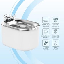 Odea 3.5 Lt Kapasiteli Otomatik Kedi Su Sebili, Ultra Sessiz Tasarım