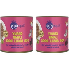 Odea Soslu ve Kuzulu Konserve Mama, Mini Irk Yetişkin Köpekler Için, 200 gr (2 Paket)