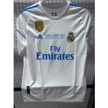 Ozsports Real Madrid Sergio Ramos 4 Futbol Forması Beyaz