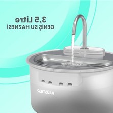 Odea Kedi Su Sebili, 3.5 Lt Kapasite, Ultra Sessiz Tasarım