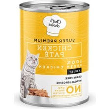 Odea Tahılsız Yetişkin Kediler Için Tavuk Etli Ezme - 400 G x 12 Adet