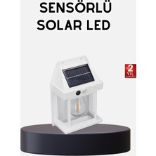 Solar Sensörlü Dış Mekan Lamba 3 Işık Modlu ve IP65 Dayanıklı - Lisinya